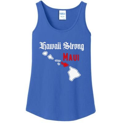 Pray For Maui Hawaii Strong Maui Gift Ladies Essential Tank