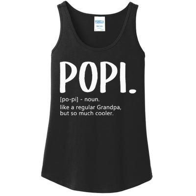 Popi For Men Fathers Day Idea Regular Grandpa Popi Ladies Essential Tank