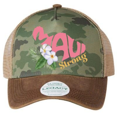 Pray For Maui Strong Hawaii Legacy Tie Dye Trucker Hat