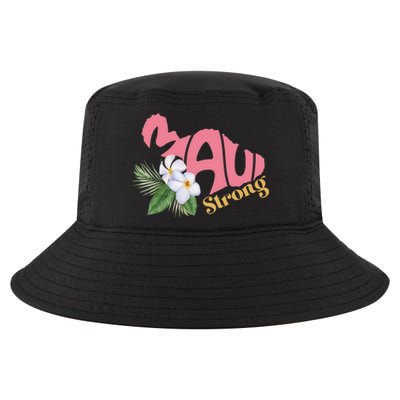 Pray For Maui Strong Hawaii Cool Comfort Performance Bucket Hat