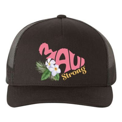 Pray For Maui Strong Hawaii Yupoong Adult 5-Panel Trucker Hat