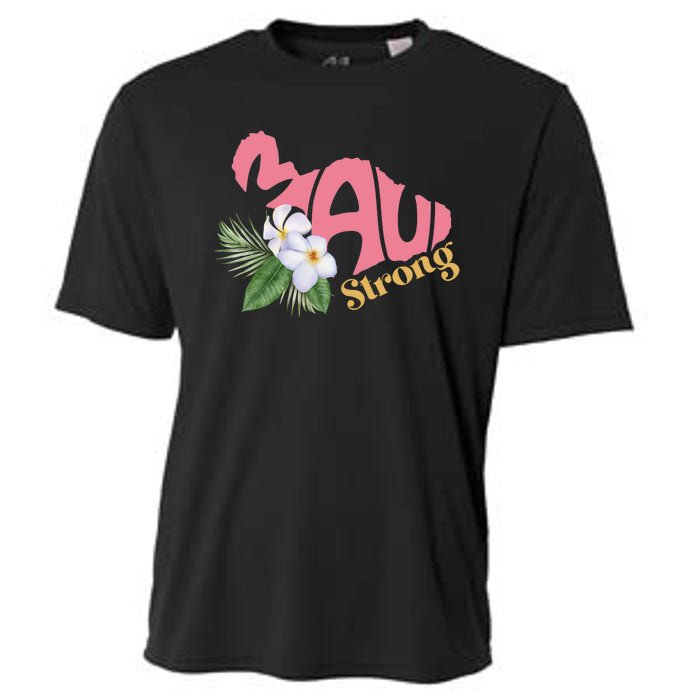 Pray For Maui Strong Hawaii Cooling Performance Crew T-Shirt