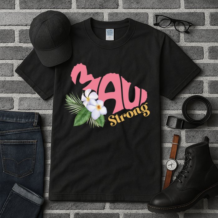 Pray For Maui Strong Hawaii Tall T-Shirt