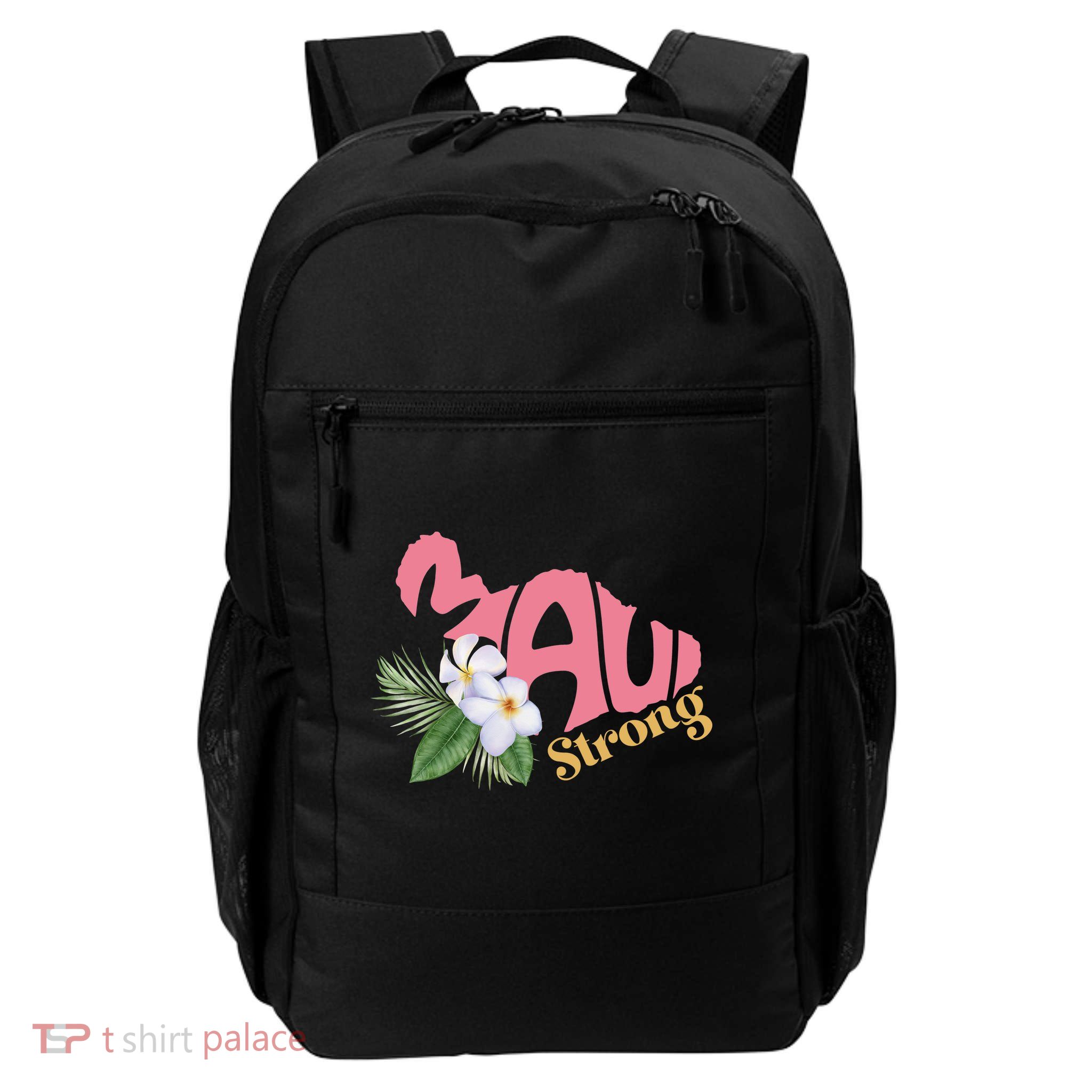 Pray For Maui Strong Hawaii Daily Commute Backpack