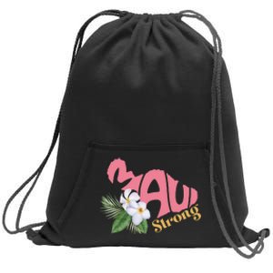 Pray For Maui Strong Hawaii Sweatshirt Cinch Pack Bag