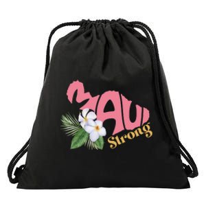 Pray For Maui Strong Hawaii Drawstring Bag