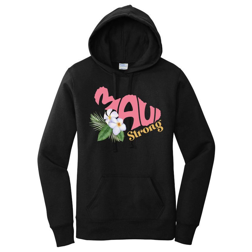 Pray For Maui Strong Hawaii Women's Pullover Hoodie