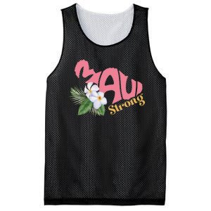 Pray For Maui Strong Hawaii Mesh Reversible Basketball Jersey Tank