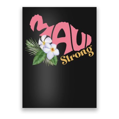 Pray For Maui Strong Hawaii Poster