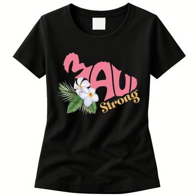 Pray For Maui Strong Hawaii Womens T-Shirt