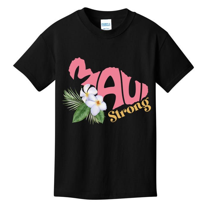 Pray For Maui Strong Hawaii Kids T-Shirt