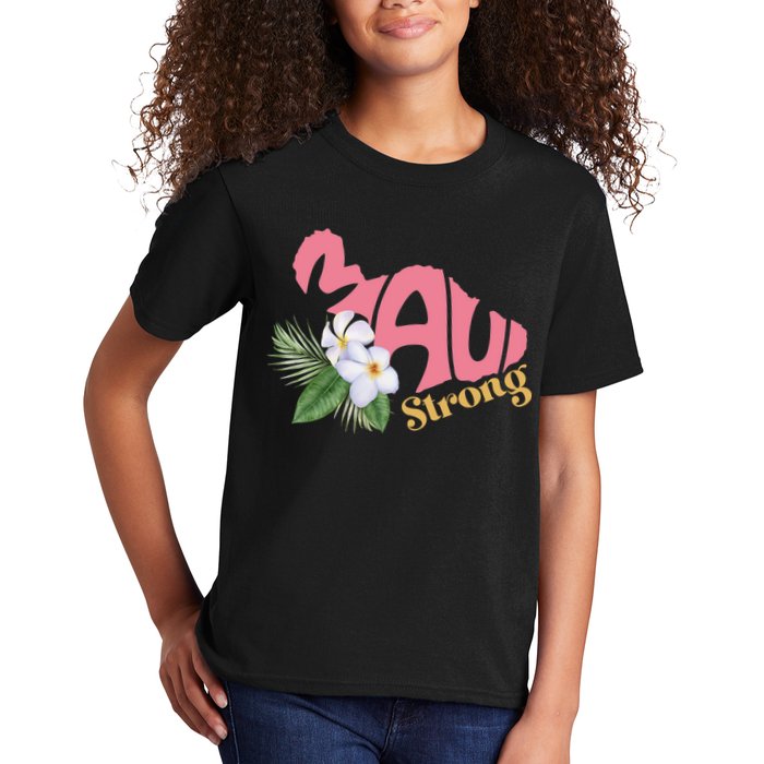 Pray For Maui Strong Hawaii Kids T-Shirt