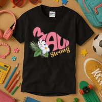 Pray For Maui Strong Hawaii Kids T-Shirt
