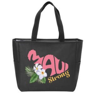 Pray For Maui Strong Hawaii Zip Tote Bag