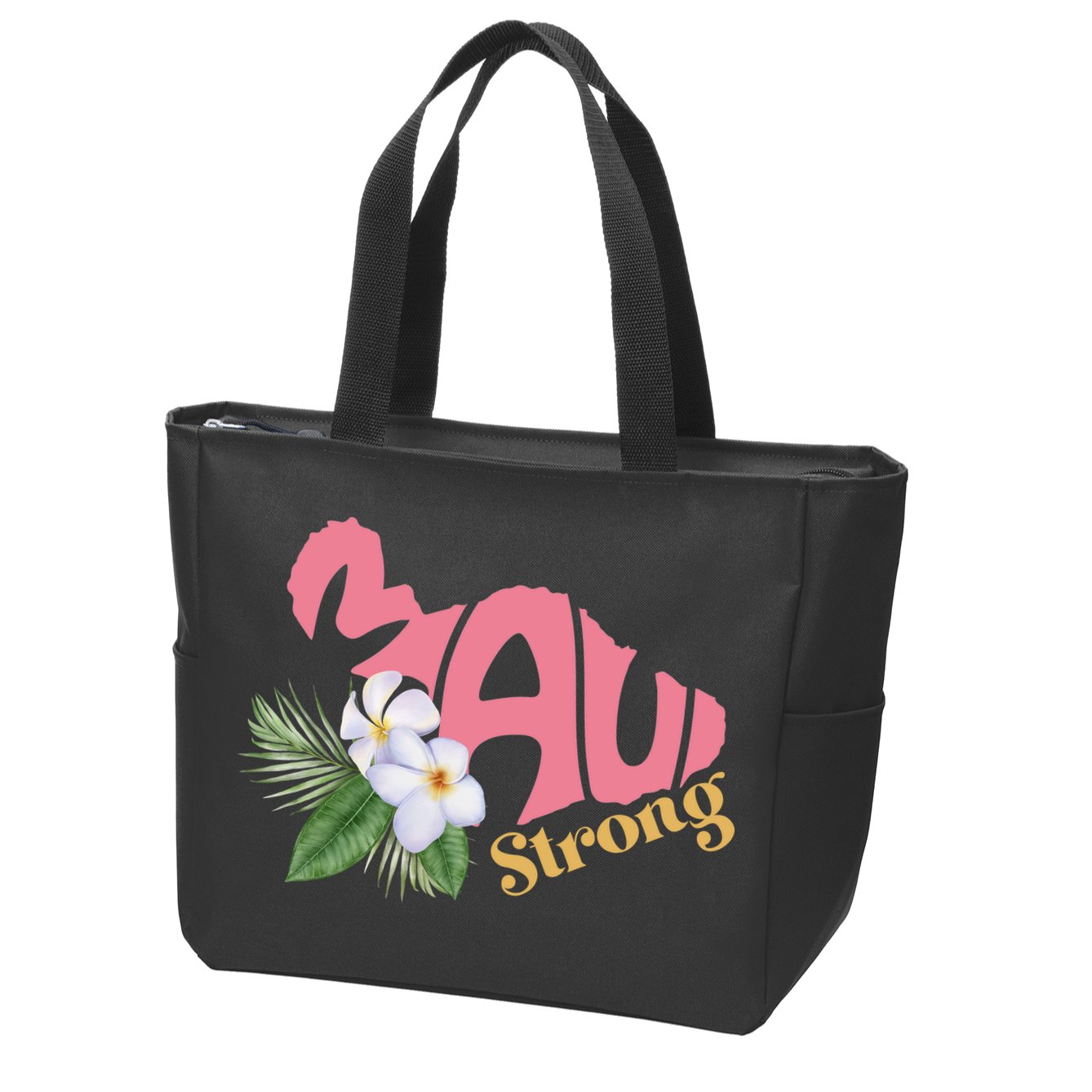 Pray For Maui Strong Hawaii Zip Tote Bag