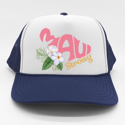 Pray For Maui Strong Hawaii Trucker Hat