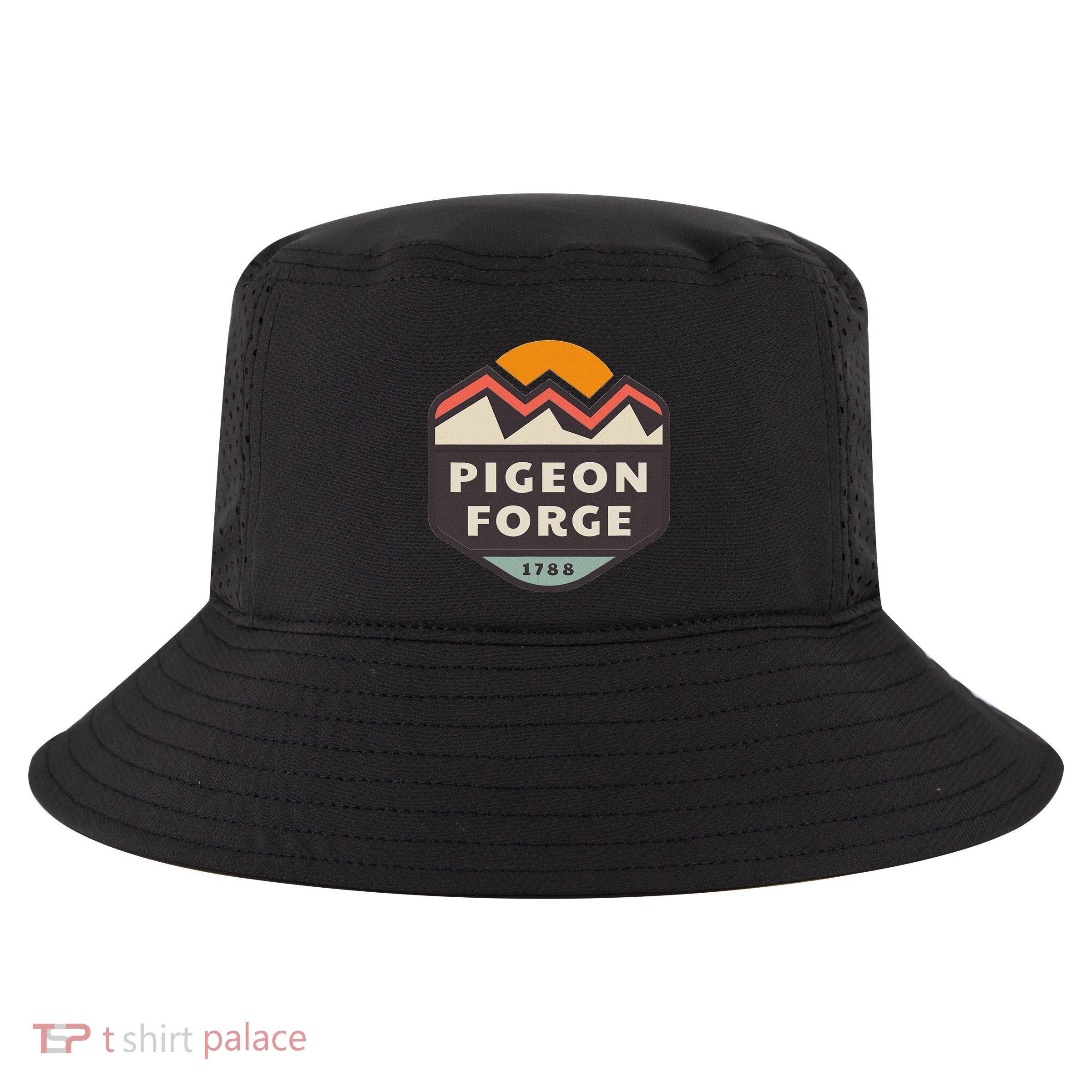 Pigeon Forge Mountains Cool Comfort Performance Bucket Hat