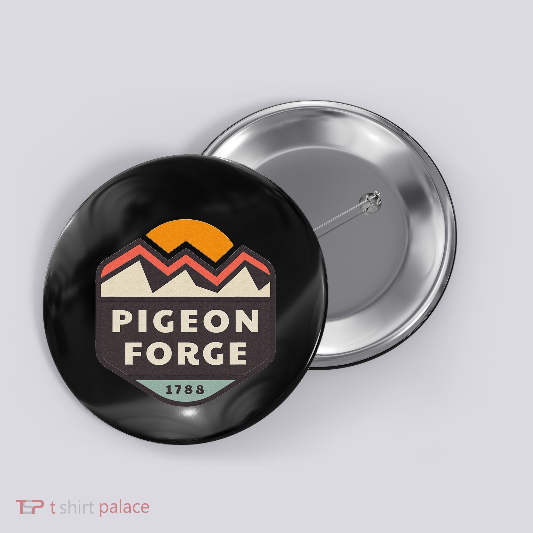 Pigeon Forge Mountains Button