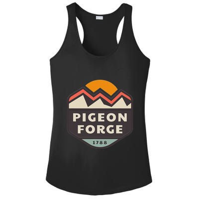Pigeon Forge Mountains Ladies PosiCharge Competitor Racerback Tank