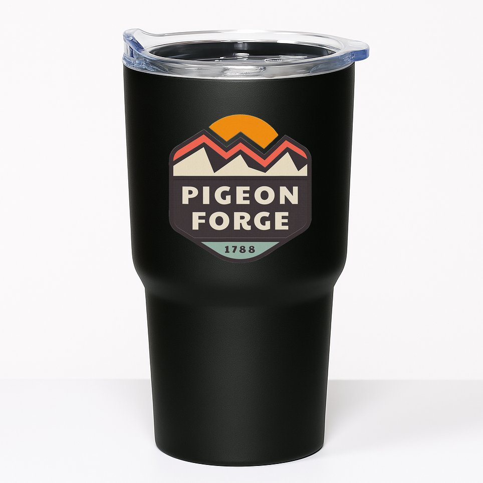 Pigeon Forge Mountains Tumbler