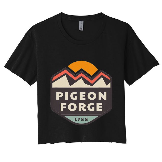 Pigeon Forge Mountains Crop Top