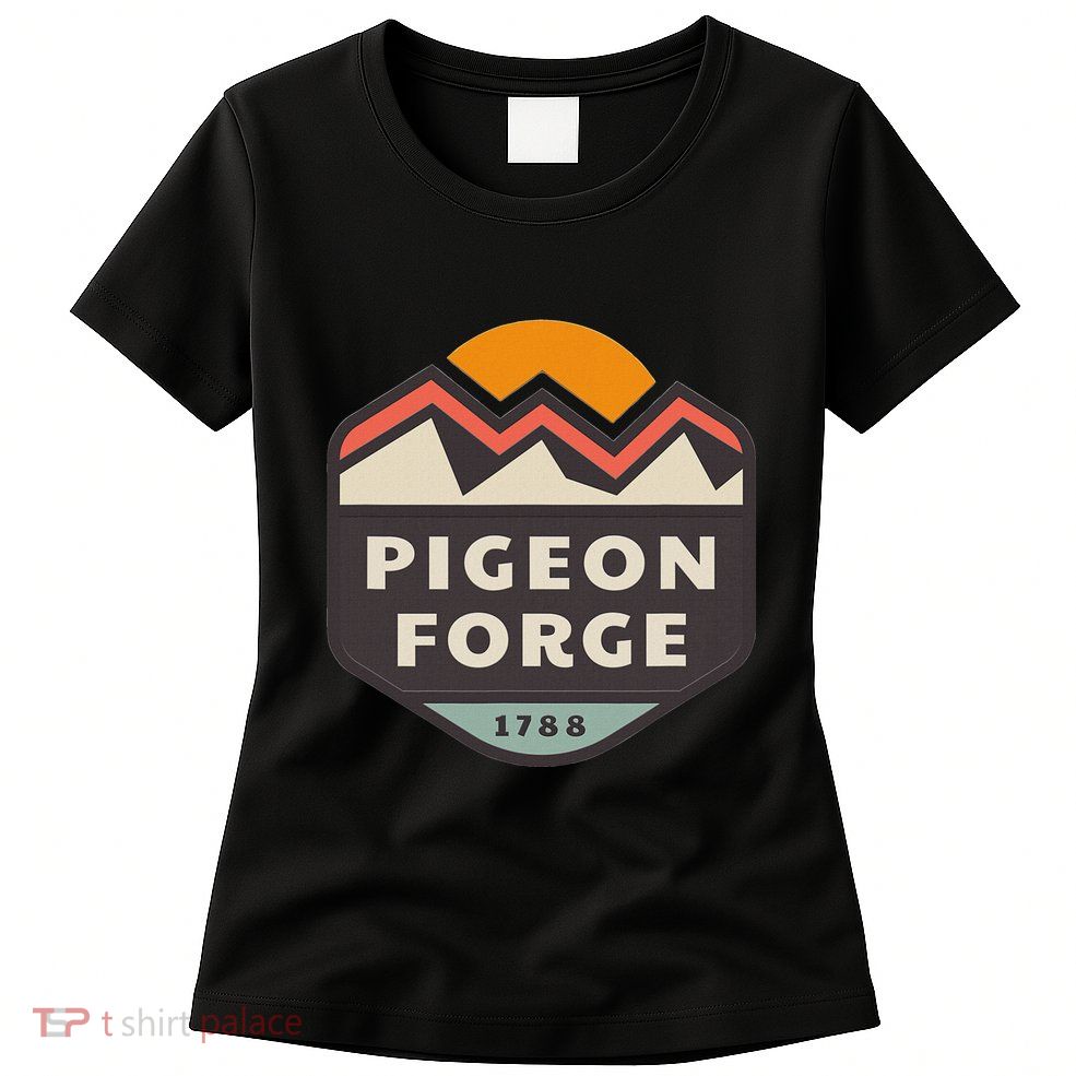 Pigeon Forge Mountains Womens T-Shirt