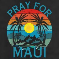 Pray For Maui Hawaii Strong Cool Comfort Performance Bucket Hat