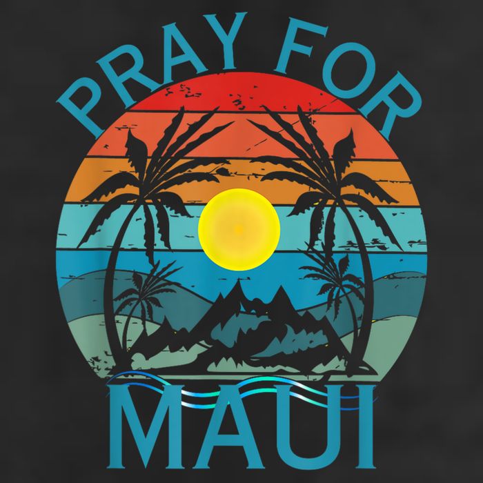 Pray For Maui Hawaii Strong Cool Comfort Performance Bucket Hat