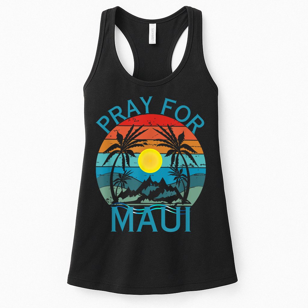 Pray For Maui Hawaii Strong Womens Tank Top