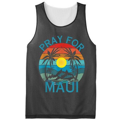 Pray For Maui Hawaii Strong Mesh Reversible Basketball Jersey Tank