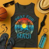Pray For Maui Hawaii Strong Tank Top