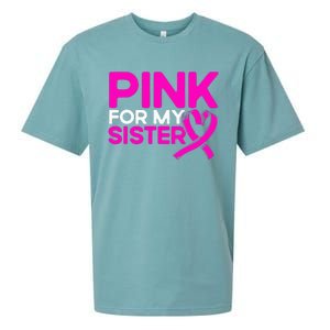 P.I.N.K. For My Sister P.I.N.K Breast Cancer Awareness Sueded Cloud Jersey T-Shirt