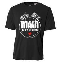 Pray For Maui Hawaii Strong Maui Cooling Performance Crew T-Shirt