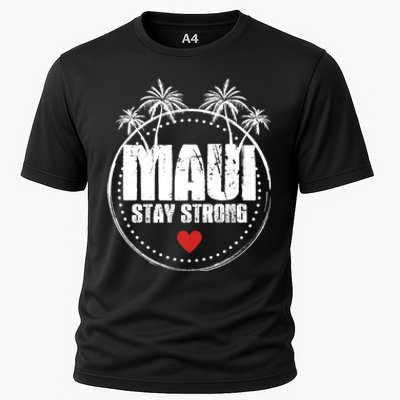 Pray For Maui Hawaii Strong Maui Cooling Performance Crew T-Shirt