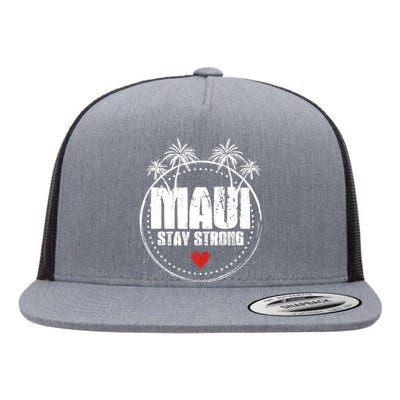 Pray For Maui Hawaii Strong Maui Flat Bill Trucker Hat