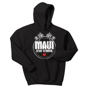 Pray For Maui Hawaii Strong Maui Kids Hoodie