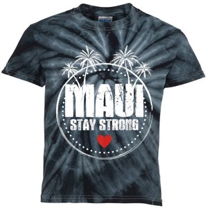 Pray For Maui Hawaii Strong Maui Kids Tie-Dye T-Shirt