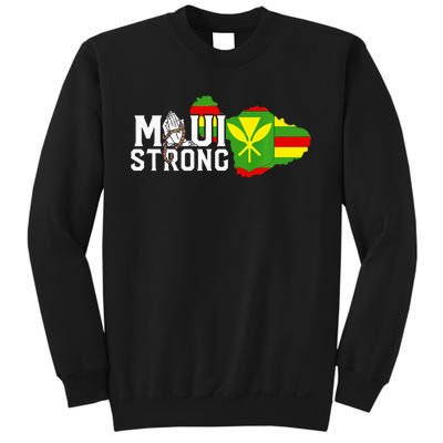 Pray For Maui Hawaii Strong Maui Wildfire Support Men Women Sweatshirt