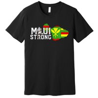 Pray For Maui Hawaii Strong Maui Wildfire Support Men Women Premium T-Shirt