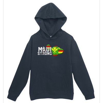 Pray For Maui Hawaii Strong Maui Wildfire Support Men Women Urban Pullover Hoodie