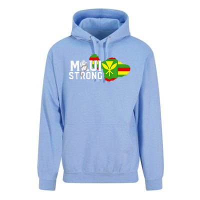 Pray For Maui Hawaii Strong Maui Wildfire Support Men Women Unisex Surf Hoodie