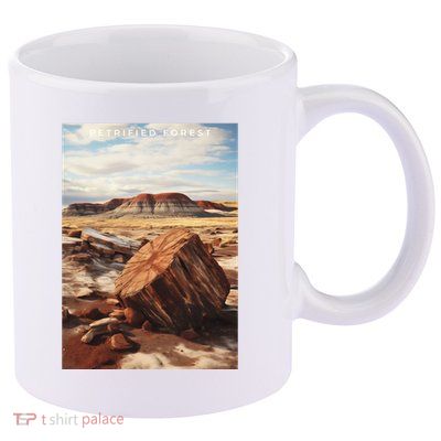 Petrified Forest National Park 11oz C Handle Ceramic Mug