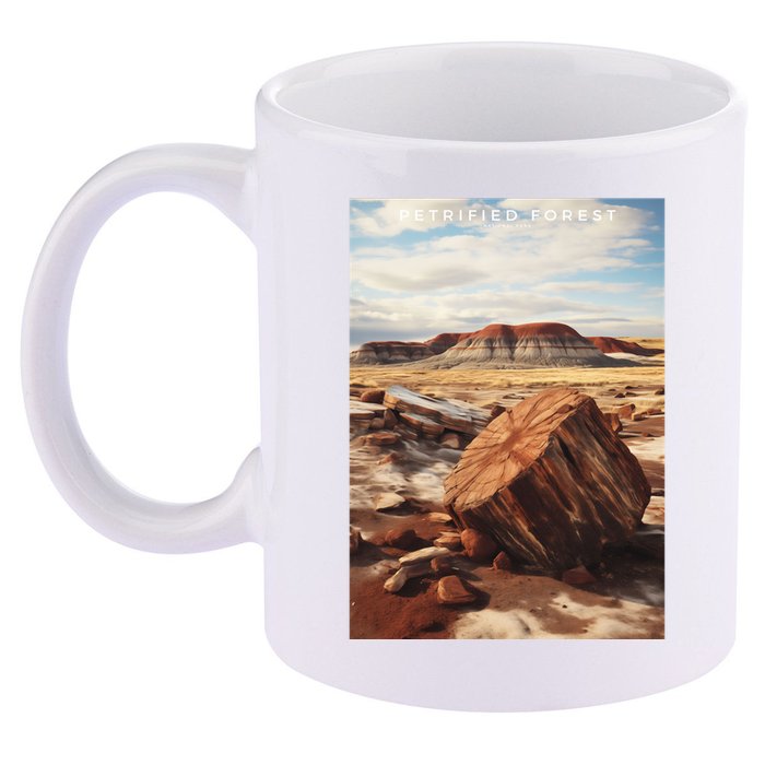 Petrified Forest National Park 11oz C Handle Ceramic Mug
