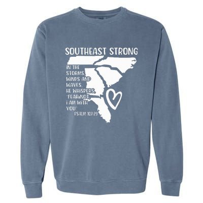 Pray For North Carolina Garment-Dyed Sweatshirt