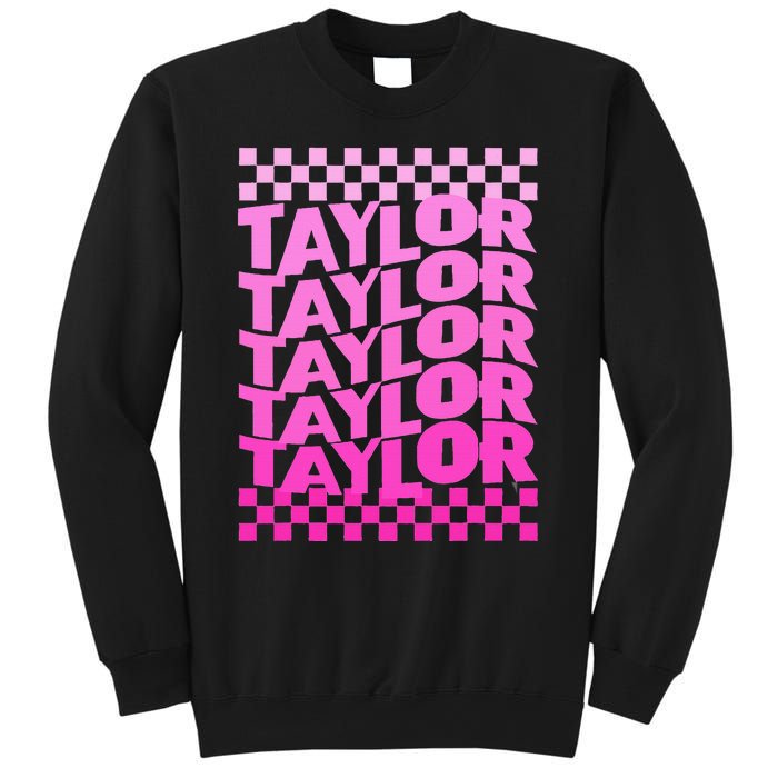 Personalized First Name T.AYLOR Girl Birthday  Sweatshirt