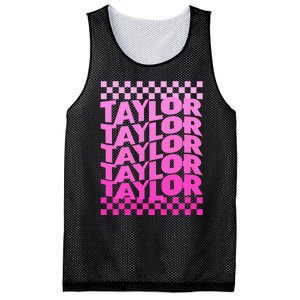 Personalized First Name T.AYLOR Girl Birthday  Mesh Reversible Basketball Jersey Tank