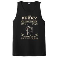 Perry Family Name He Died On The Cross PosiCharge Competitor Tank