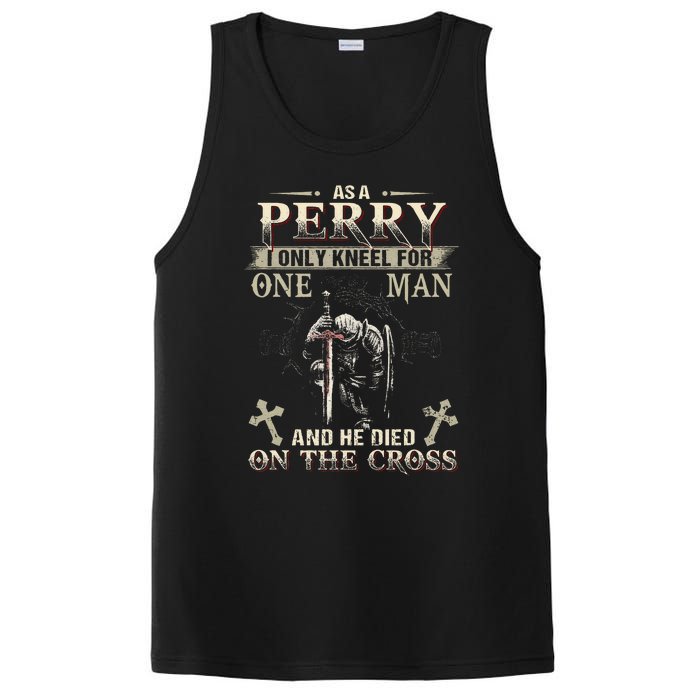 Perry Family Name He Died On The Cross PosiCharge Competitor Tank