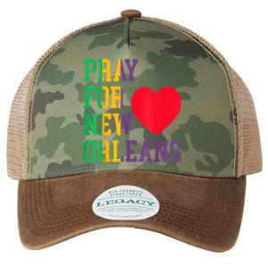 Pray For New Orleans Support Never Forget Nola Orleans Legacy Tie Dye Trucker Hat