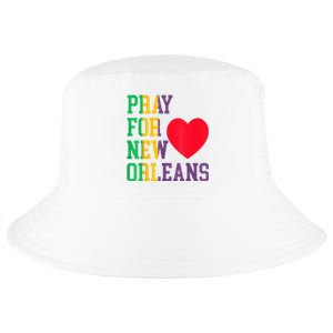 Pray For New Orleans Support Never Forget Nola Orleans Cool Comfort Performance Bucket Hat